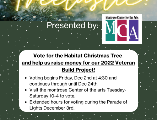 Treetastic! Vote for the Habitat Christmas Tree Fundraiser